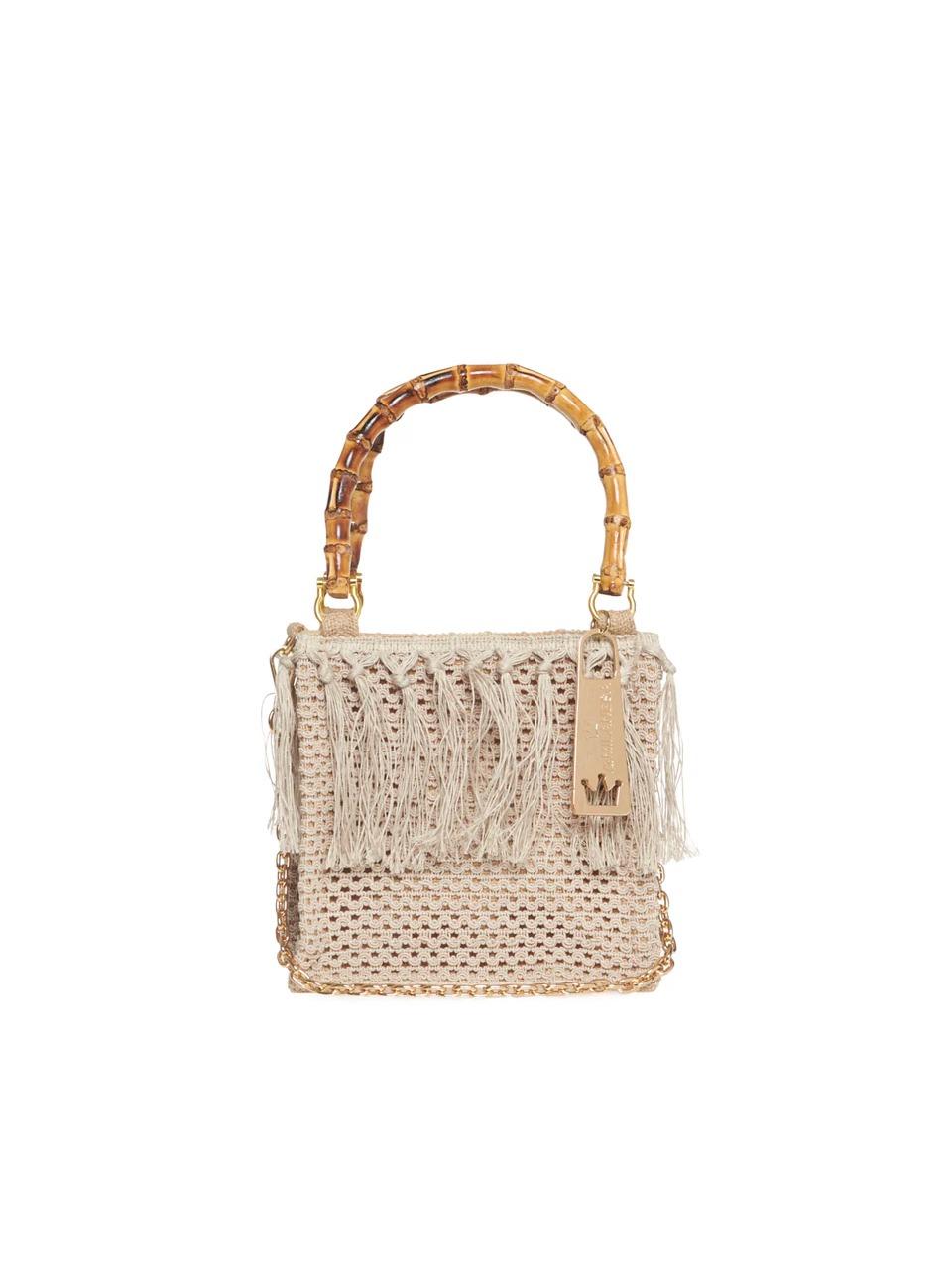 borsa crochet FLORA N LA MILANESA