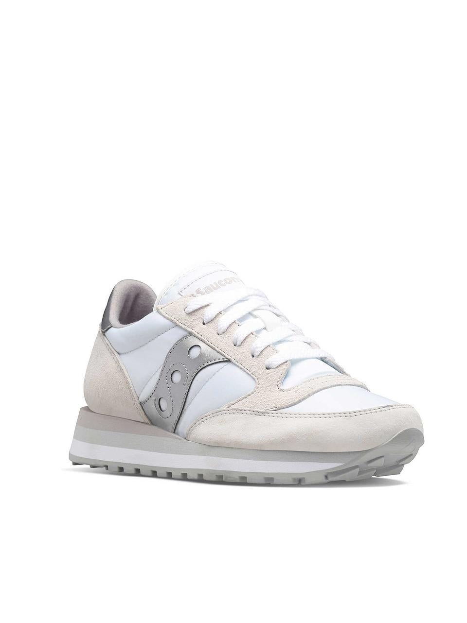 sneakers jazz triple S60530-16 WHITE SILVER SAUCONY