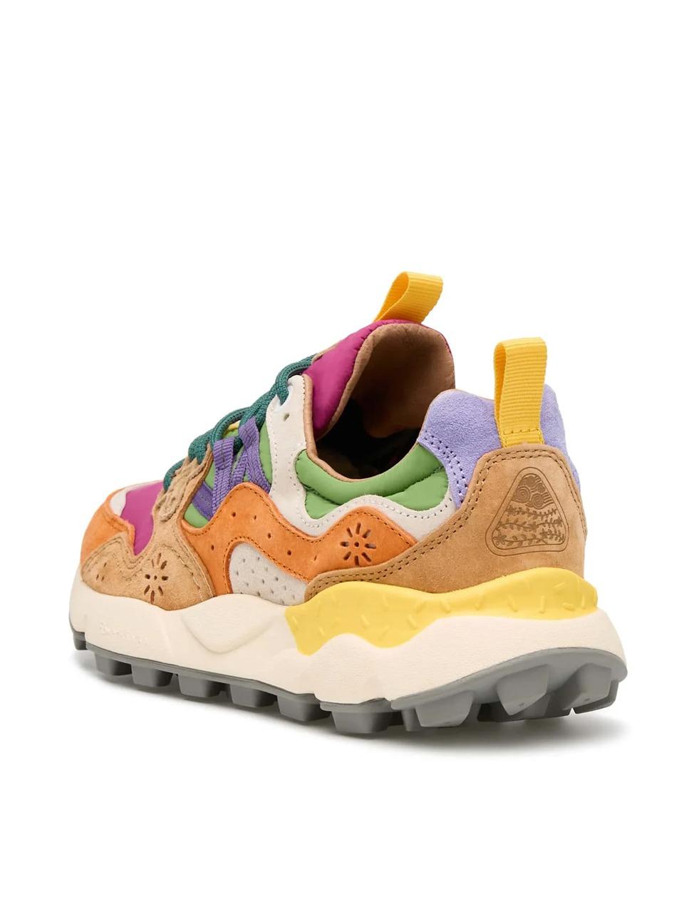 sneakers yamano3 YAMANO32G08 FUXIA FLOWER MOUNTAIN