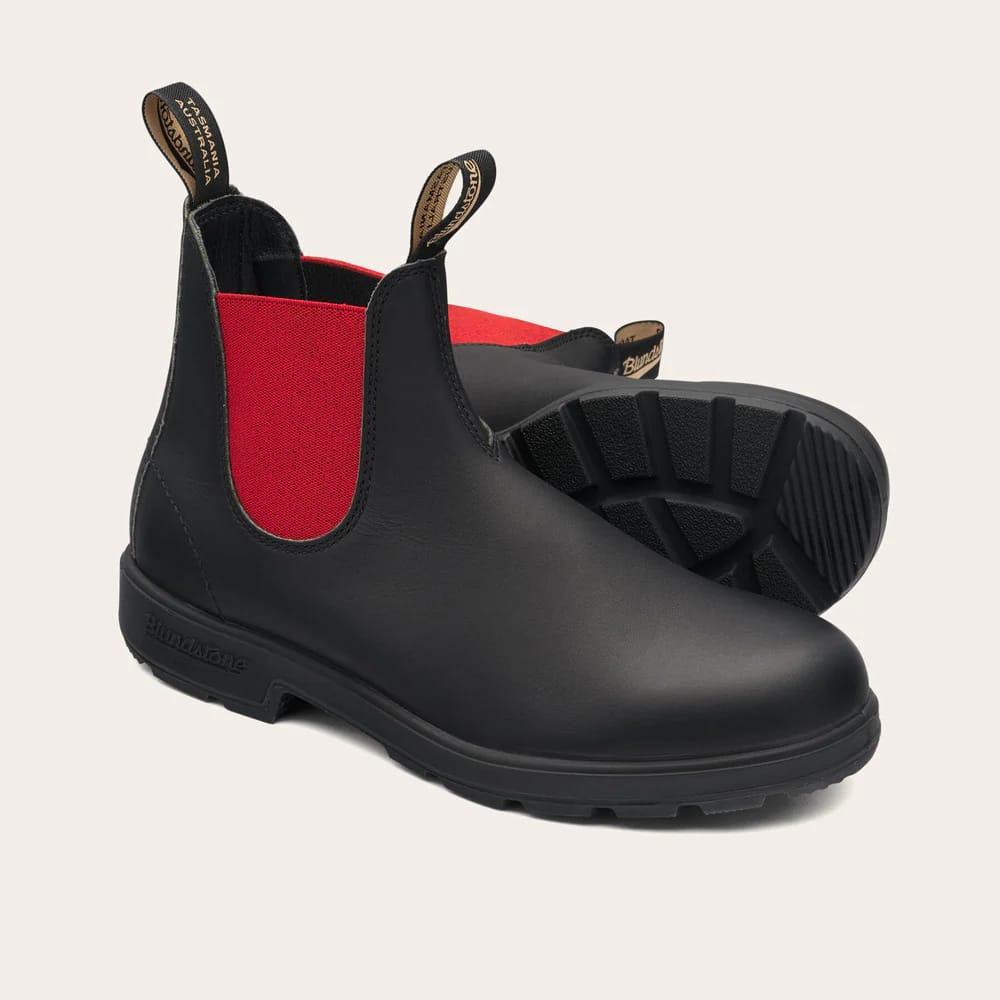 beatles elastico rosso 508 BC BLACK LEATHER Blundstone
