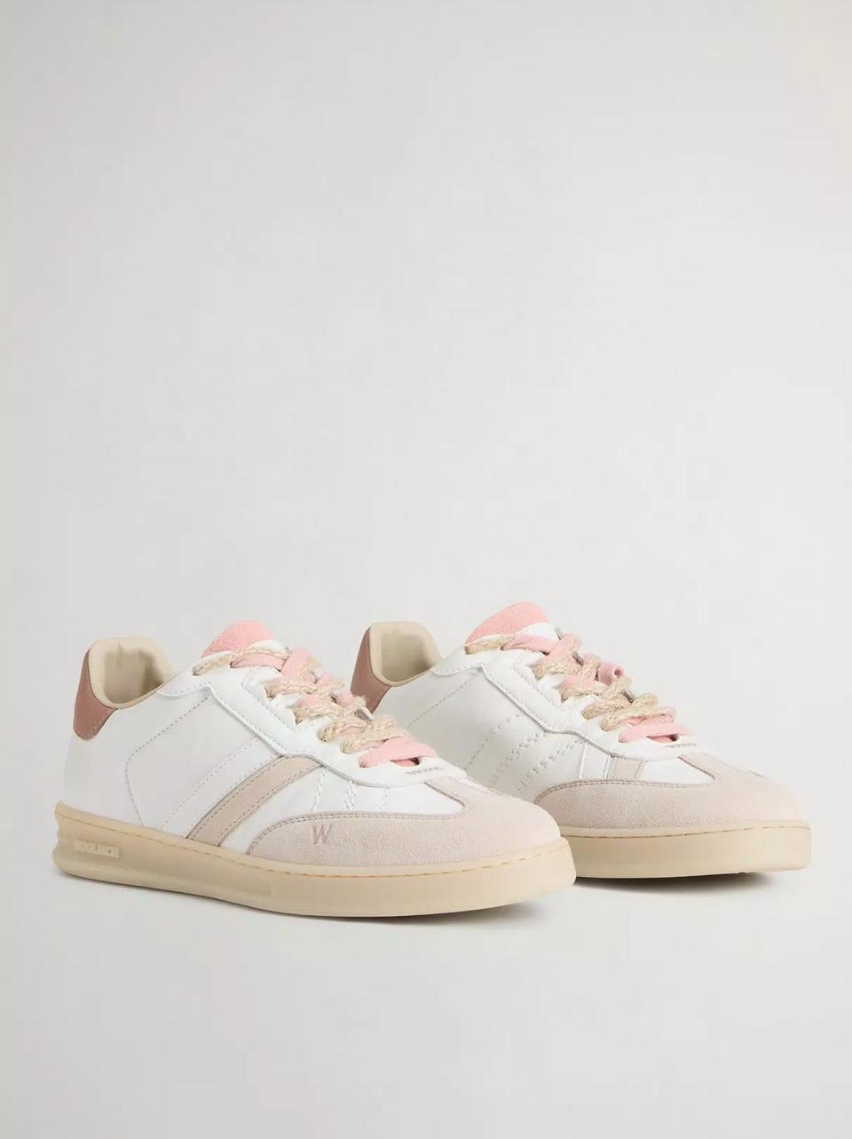 sneakers WFW261.523.CJO.E0 BIANCO ROSA WOOLRICH