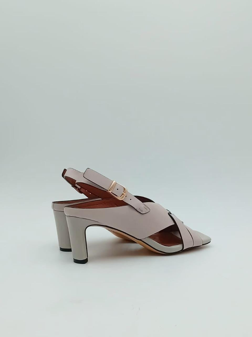 sandalo incrociato tacco h 70mm LINDA D ICE miss olivia