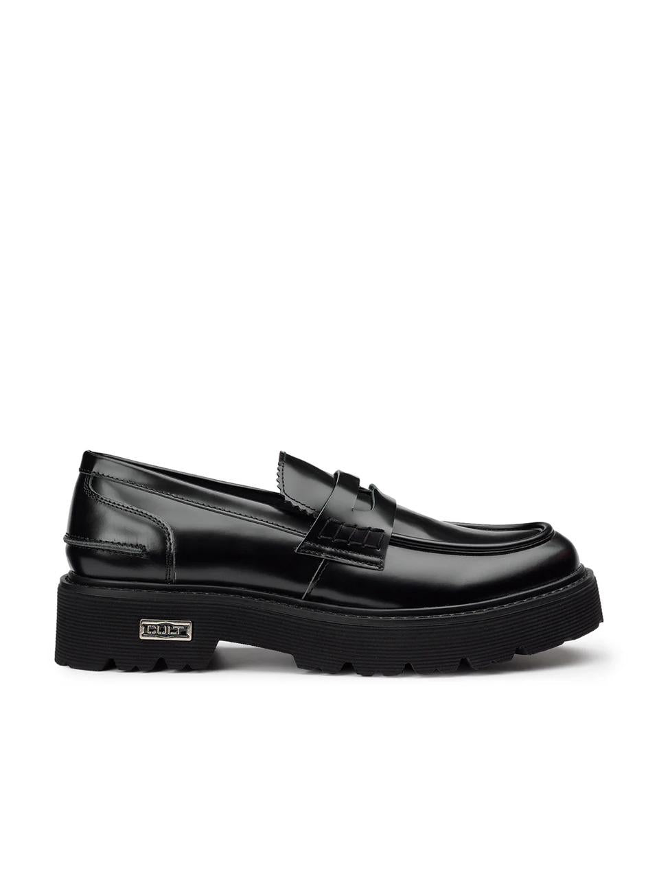 mocassino con passante CLM3635 NERO CULT