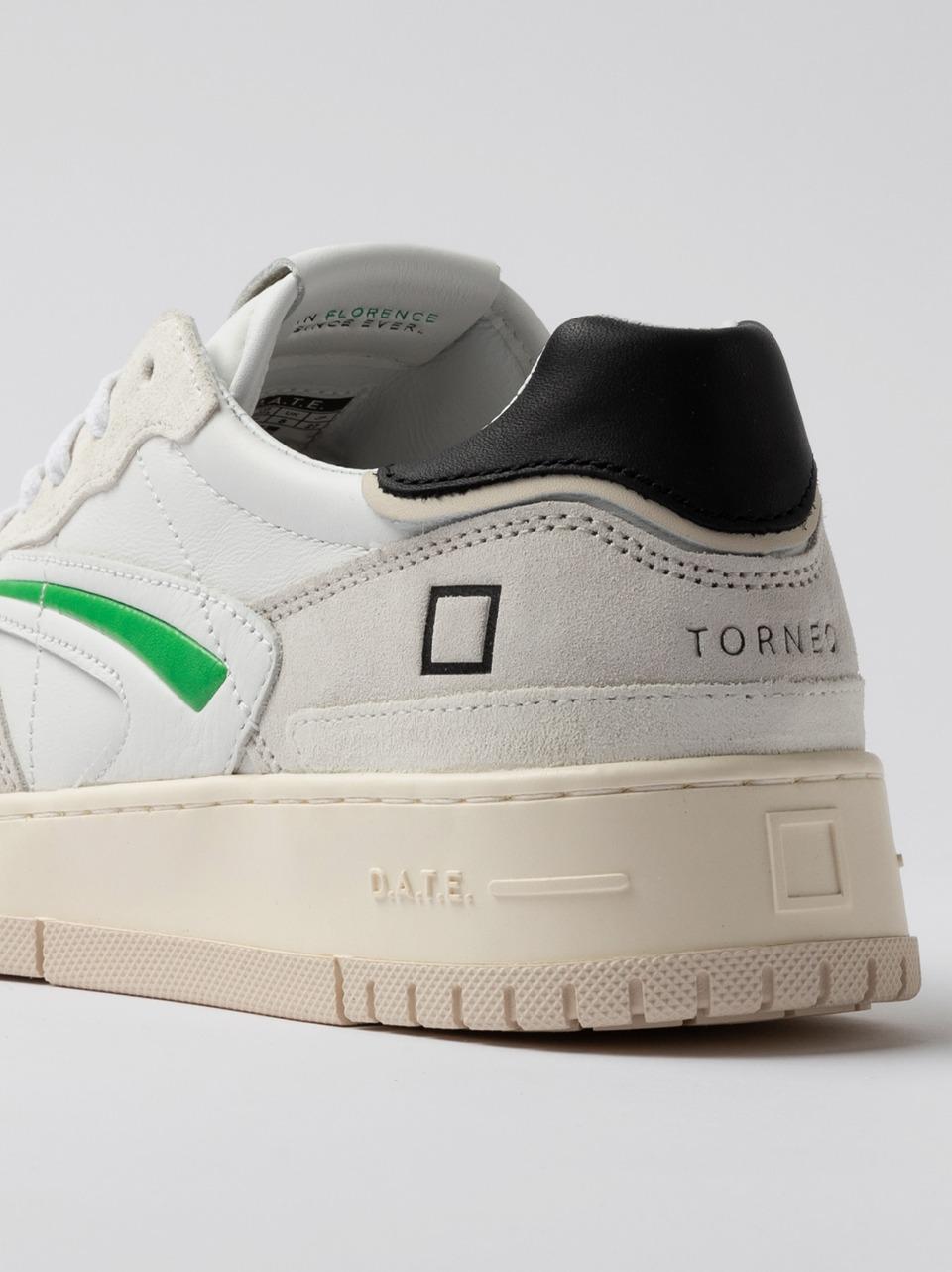 sneakers torneo TP-SFWB TP-SF-WBWHITE BLACK D.A.T.E
