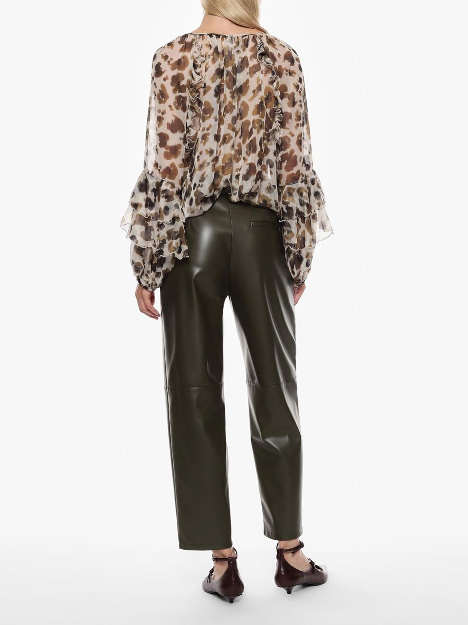 pantalone ecopelle P6D5KCJ MI SELECTED