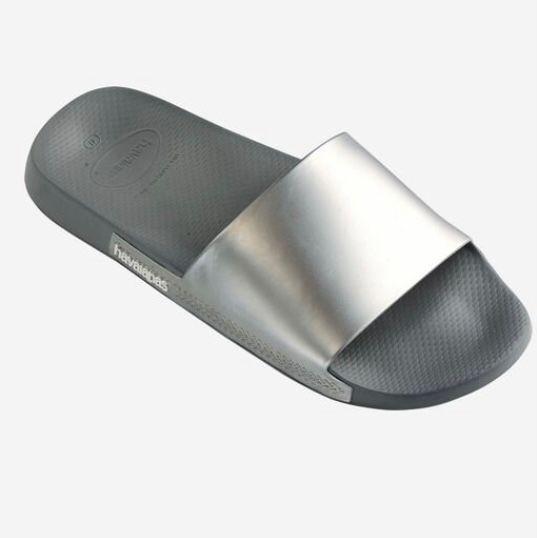 sabot slide metal SLIDE METAL41471313544 5178STEEL GREY havaianas