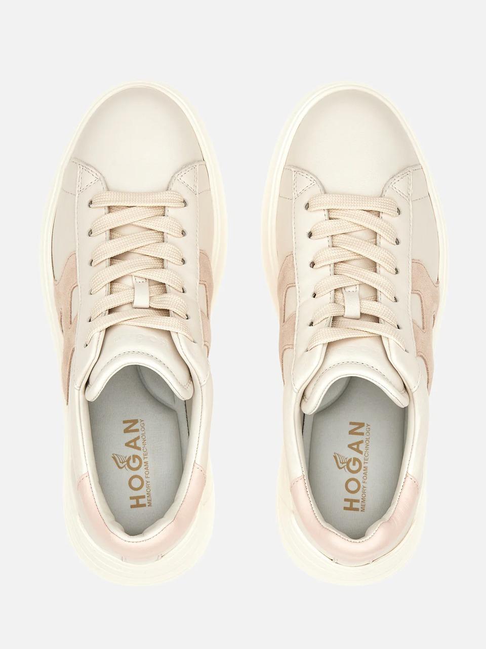 sneakers rebel HXW5620DN61N1M0GAS BURRO ROSA HOGAN