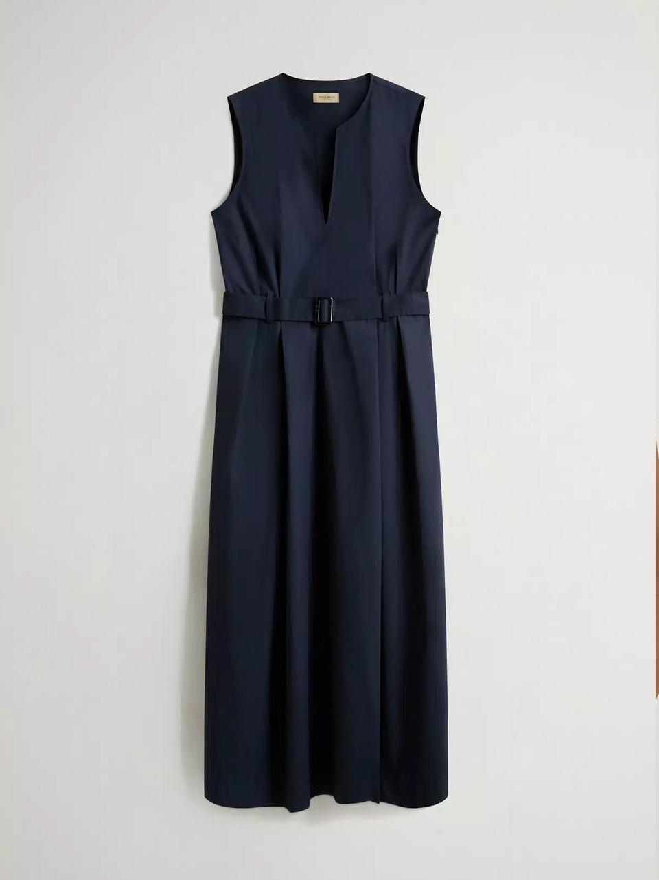 abito lungo smanicato 0184 3944 BL WOOLRICH