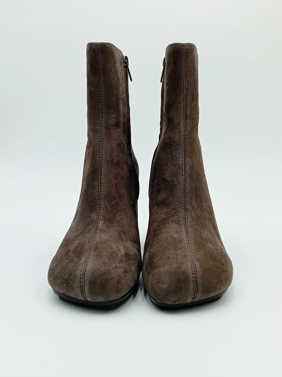 stivaletto con zip tacco h70mm ECLAT AFRICA ASH