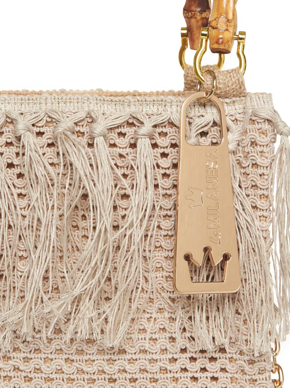 borsa crochet FLORA N LA MILANESA