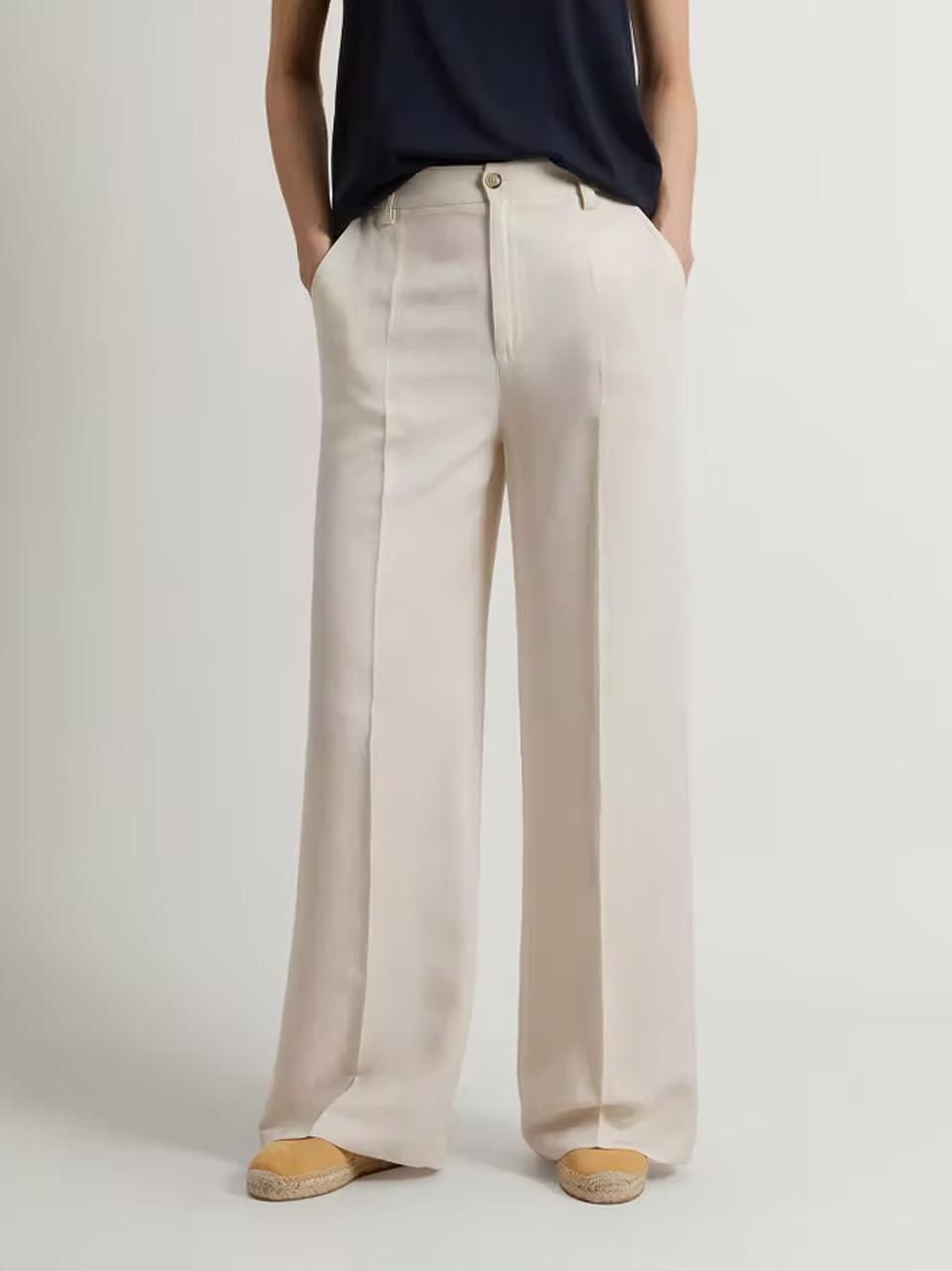 pantalone palazzo lino viscosa TR2025UT3043 8743 WOOLRICH