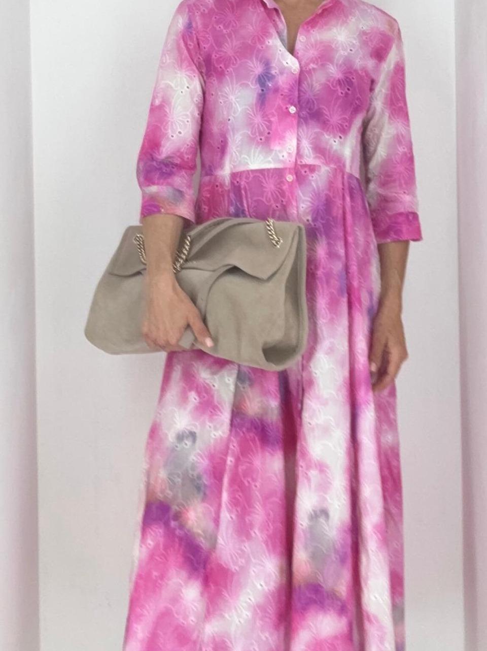 abito tie die VESTITO D229 01 BASTONCINO