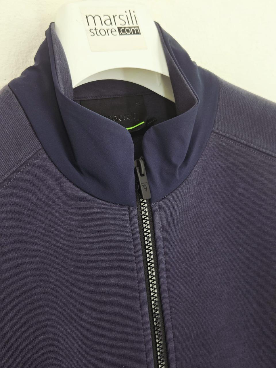 zip felpa TOMMY BL MACRON