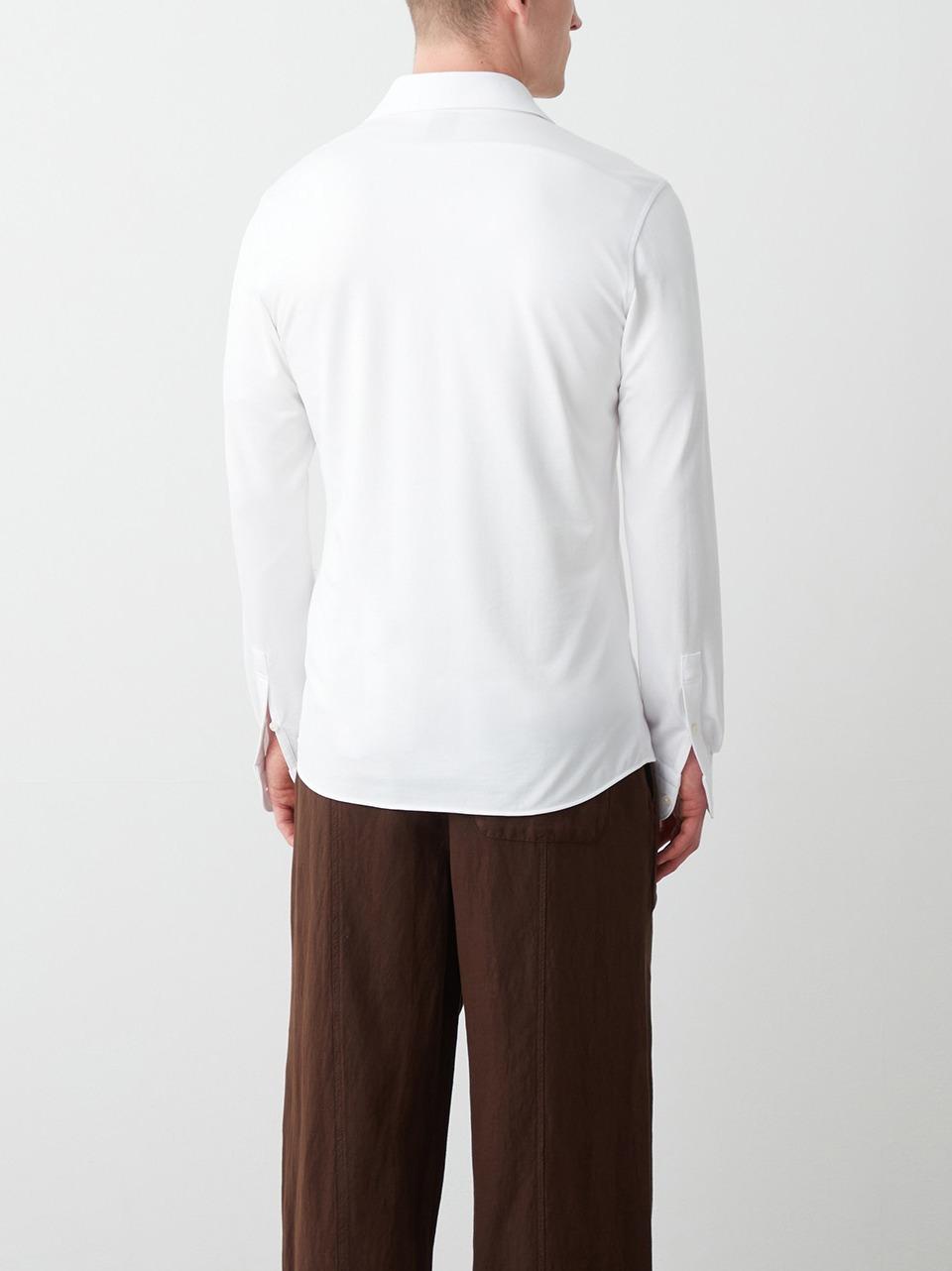 camicia slim jersey 8576 BI COLMAR