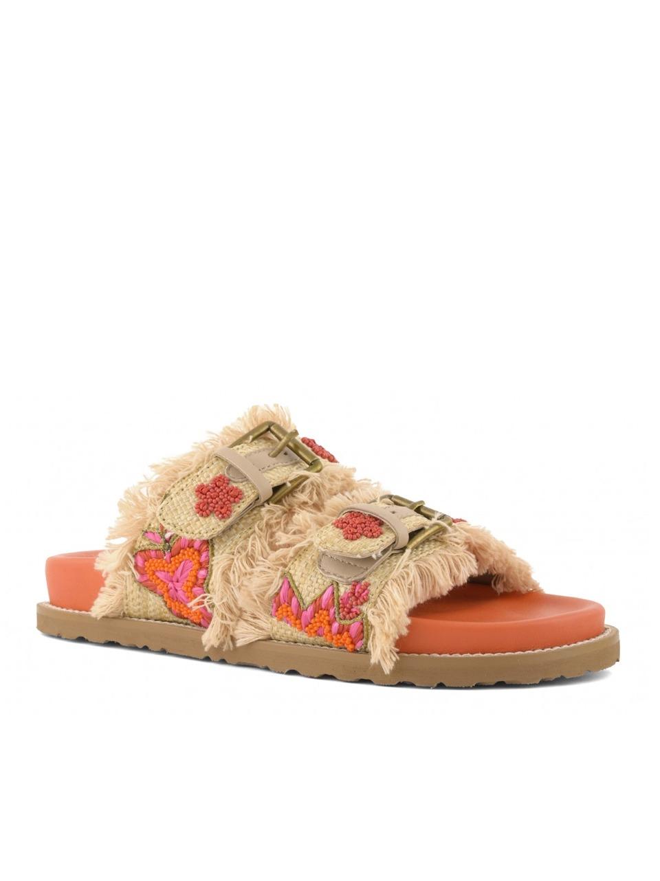 sabot fussbet 2 fascie K226.06 ORANGE Coral blue