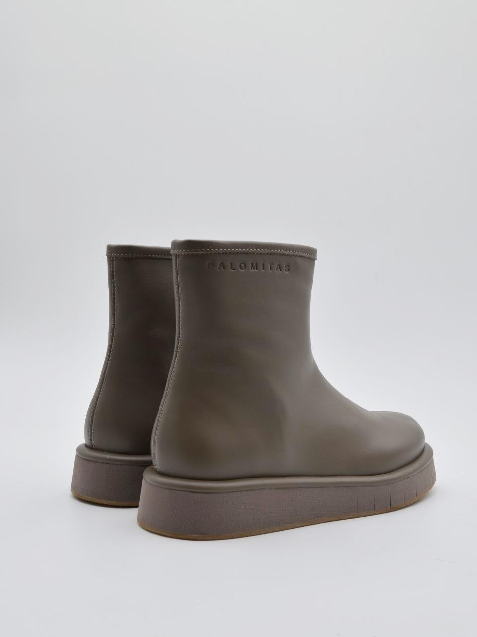 stivalecon zip interna 1102 TAUPE PALOMITAS by paloma barcelo