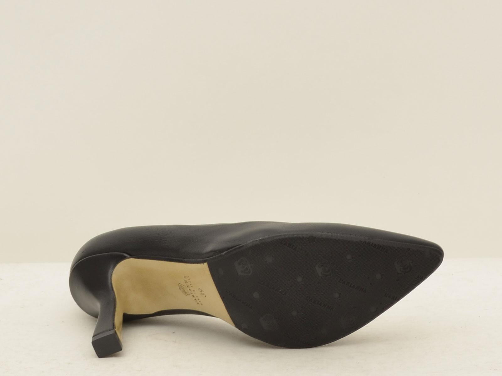 decollette tacco h 95 mm DE1002 NERO L'arianna