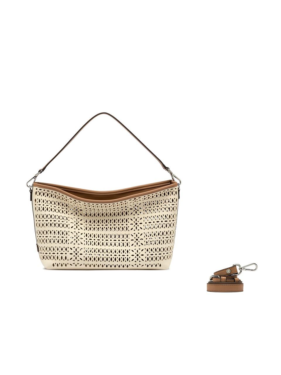 borsa a spalla gmashup laserata BS11505CNVLS PANNA GIANNI CHIARINI