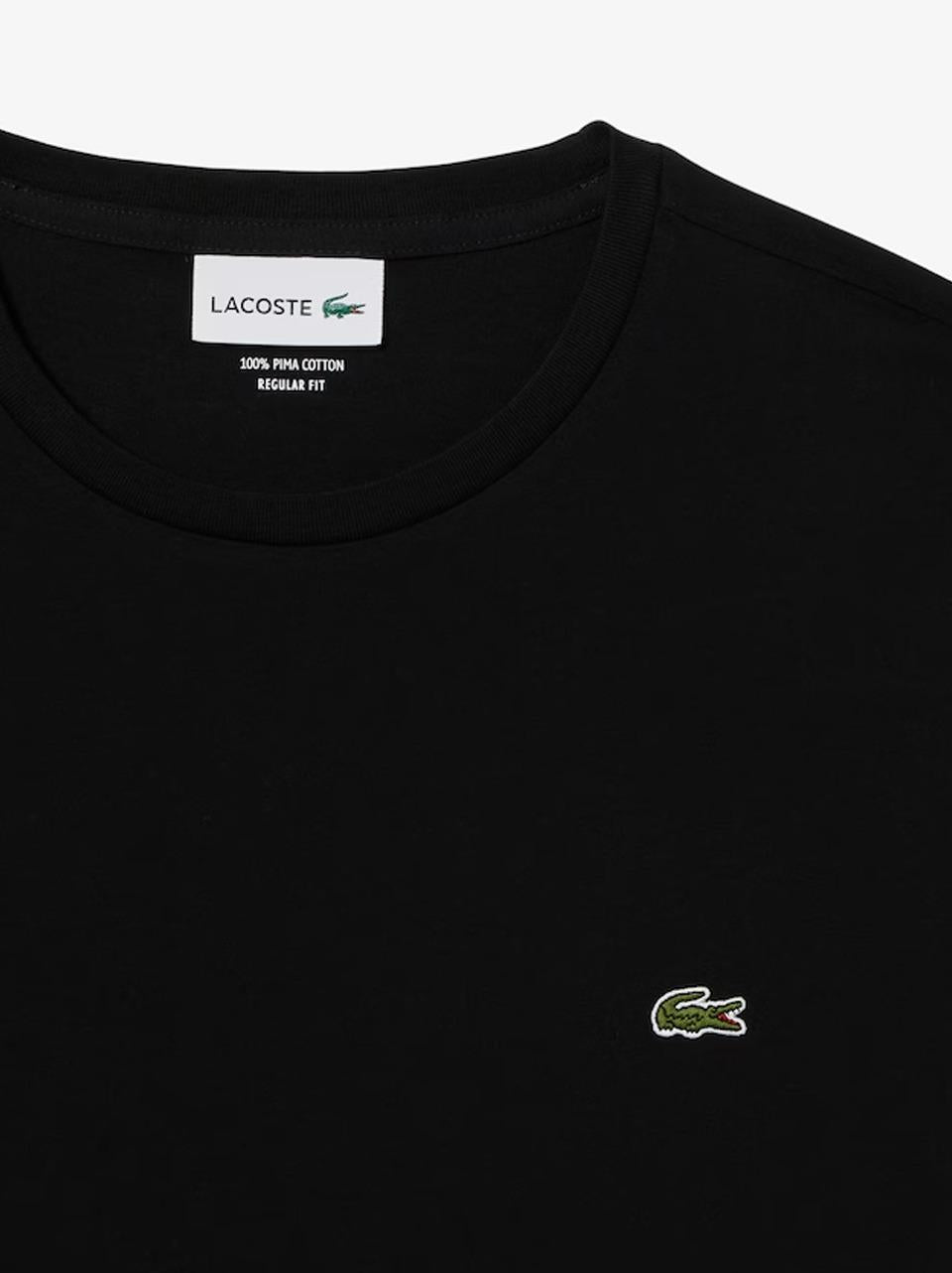 t shirt in pima TH6709 NE LACOSTE
