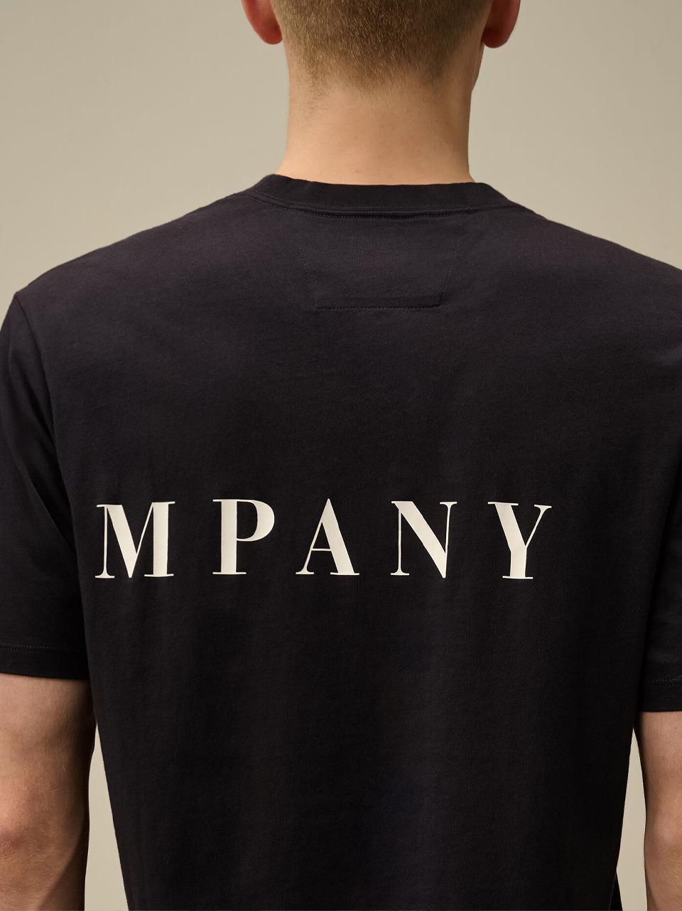 t shirt stampa macro 18CMTS139A005100W B C.P COMPANY