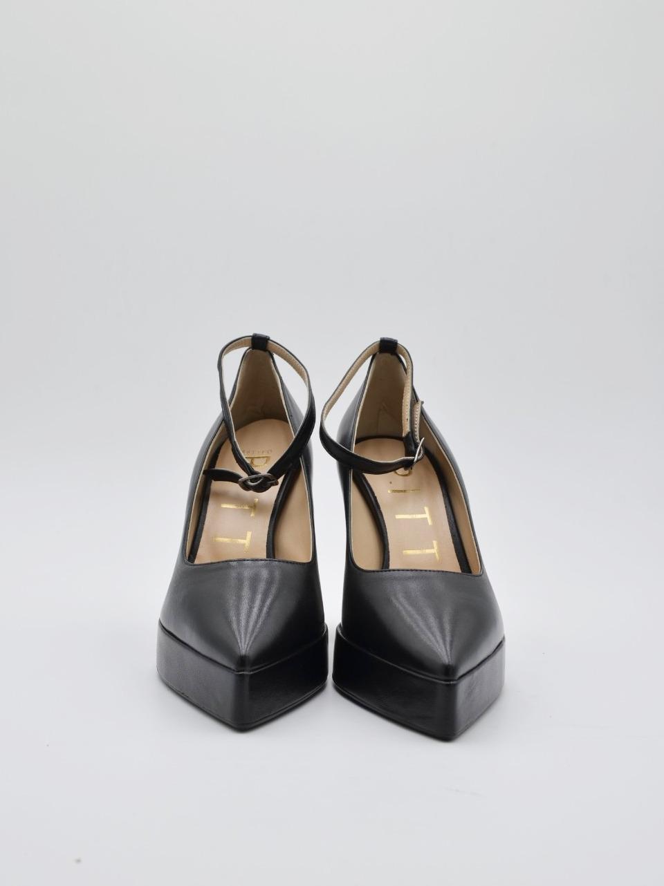 decollette forma sfilata con plato' 2316 NERO MATTEO PITTI