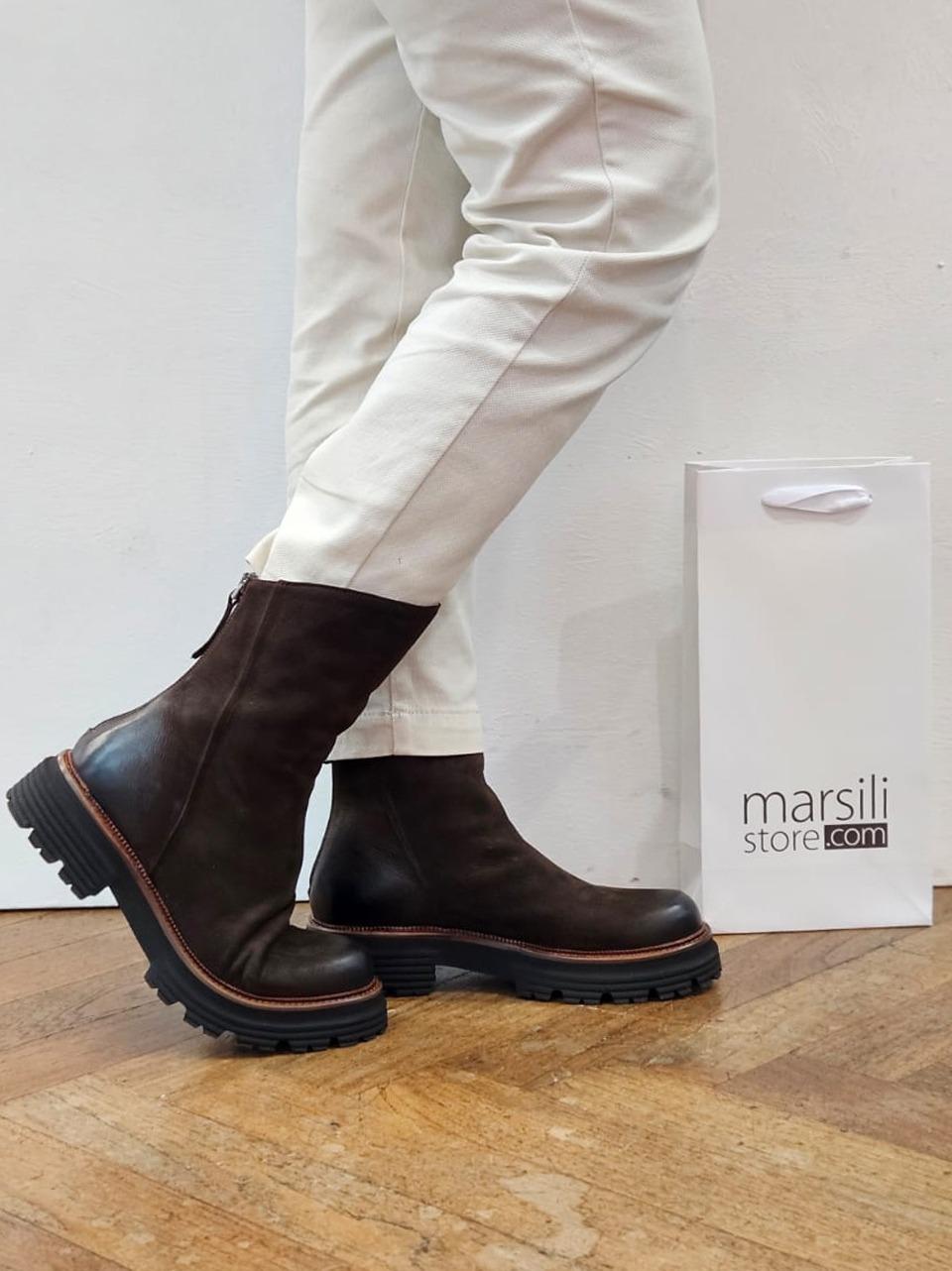 stivaletto con zip posteriore 3270 TDM MAT:20