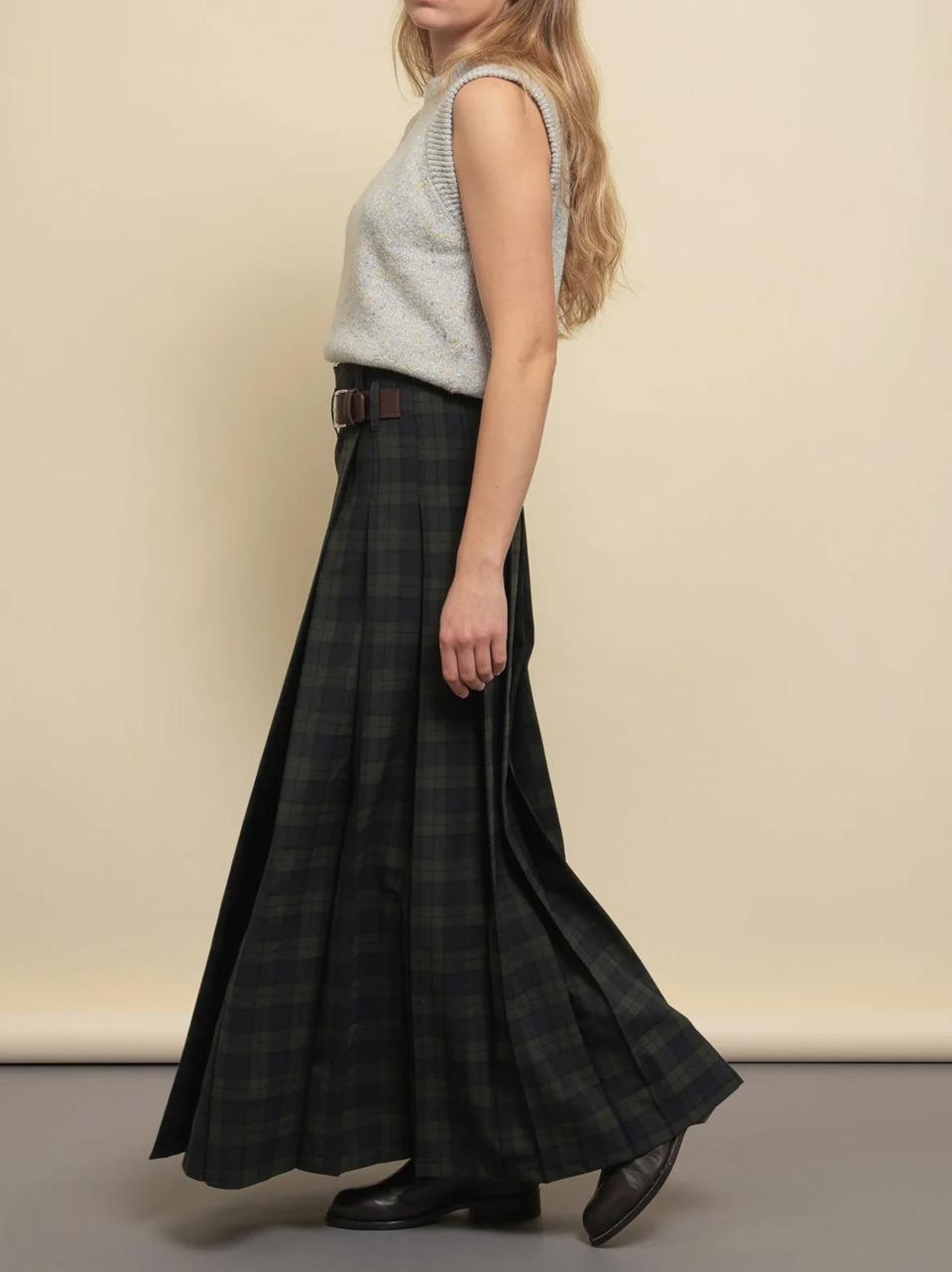 gonna lunga tartan GILLES GR DEPARTMENT FIVE