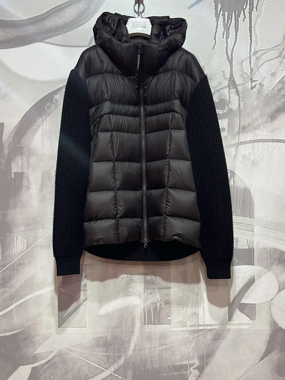 piumino hibryd merino KN185A 006390M N C.P COMPANY