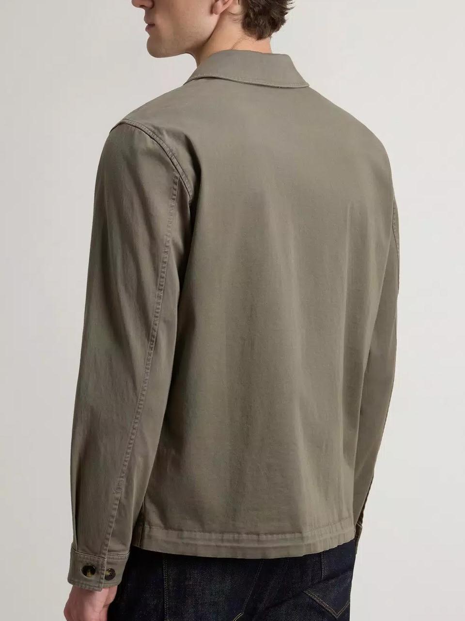 blazer cotone lavato OS2042UT5262 6667 WOOLRICH