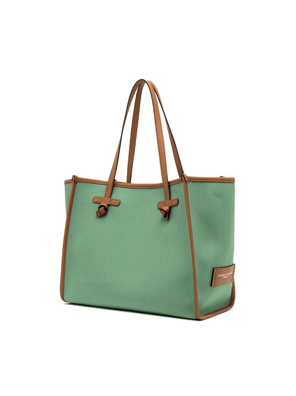 borsa marcella grande canvas BS6850 MENTA\CORDA MARCELLA CLUB by gianni chiarini