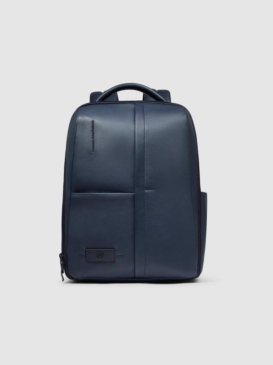 cartella 14'' zip verticale CA6766W137 BLU PIQUADRO