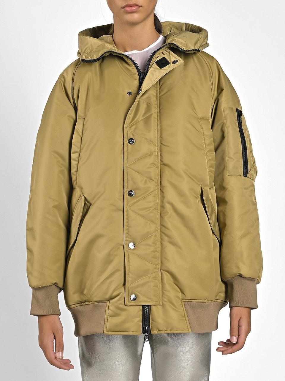 maxi bomber ricamo G224418 KHAK CANADIAN