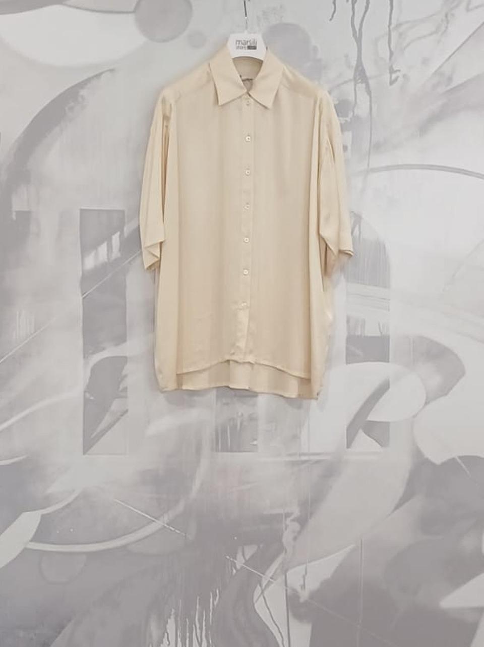 camicia raso viscosa DC5080 2102 ottod'ame