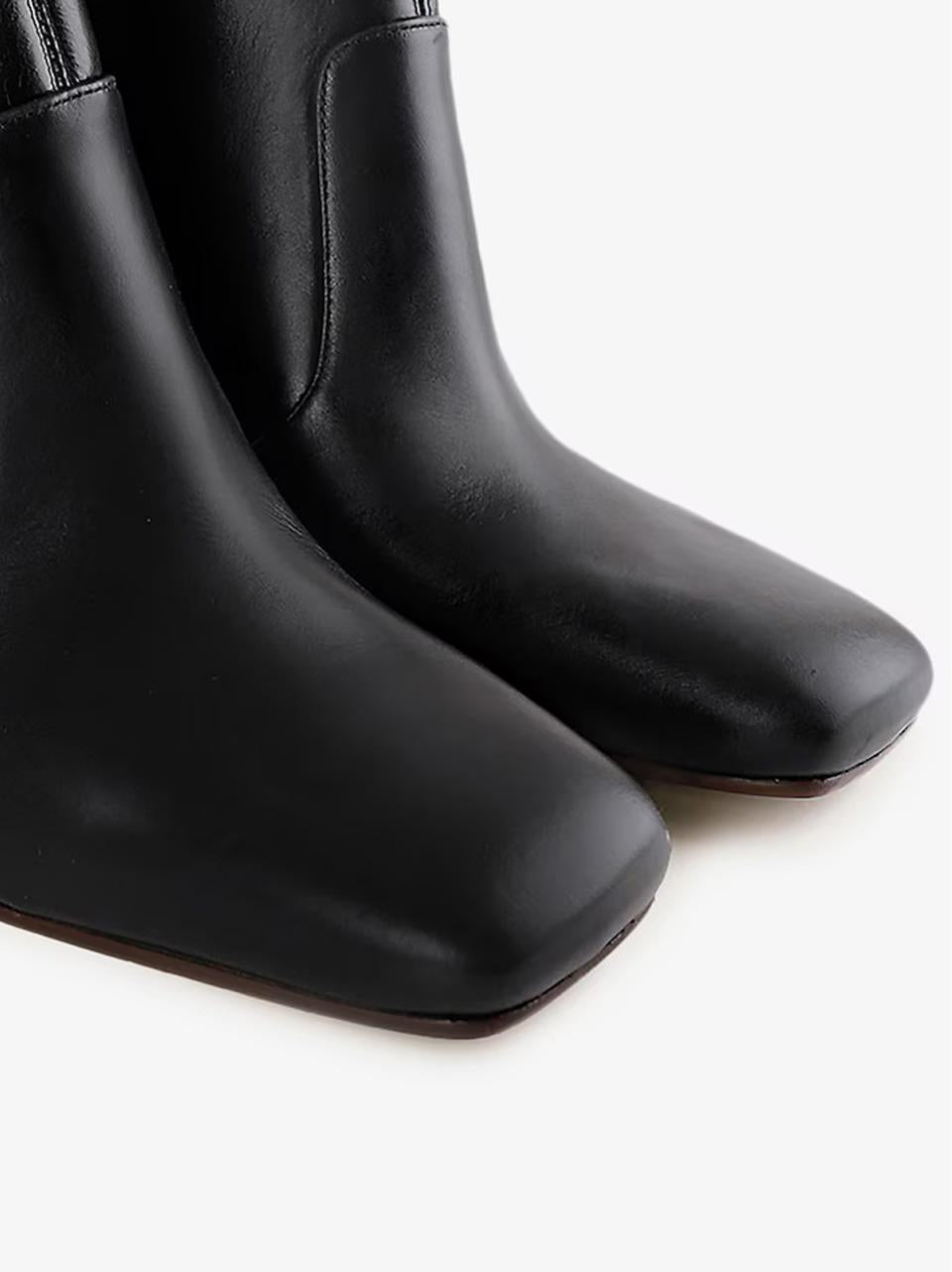 stivaletto con zip interna tacco optical h 70 mm OYSI NERO CHIE MIHARA