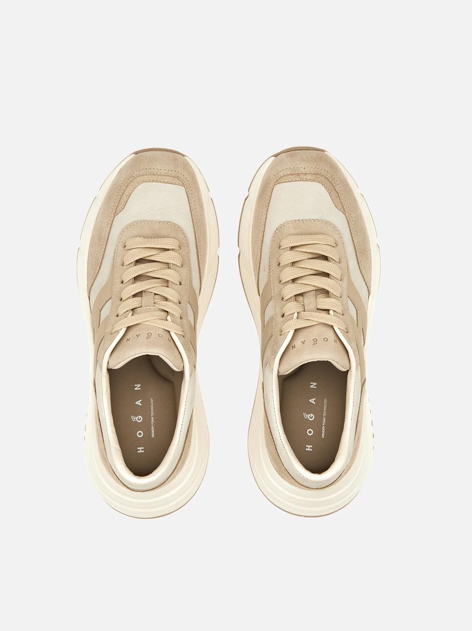 sneakers hifi HXW6690FR30UIA0MAU BEIGE HOGAN