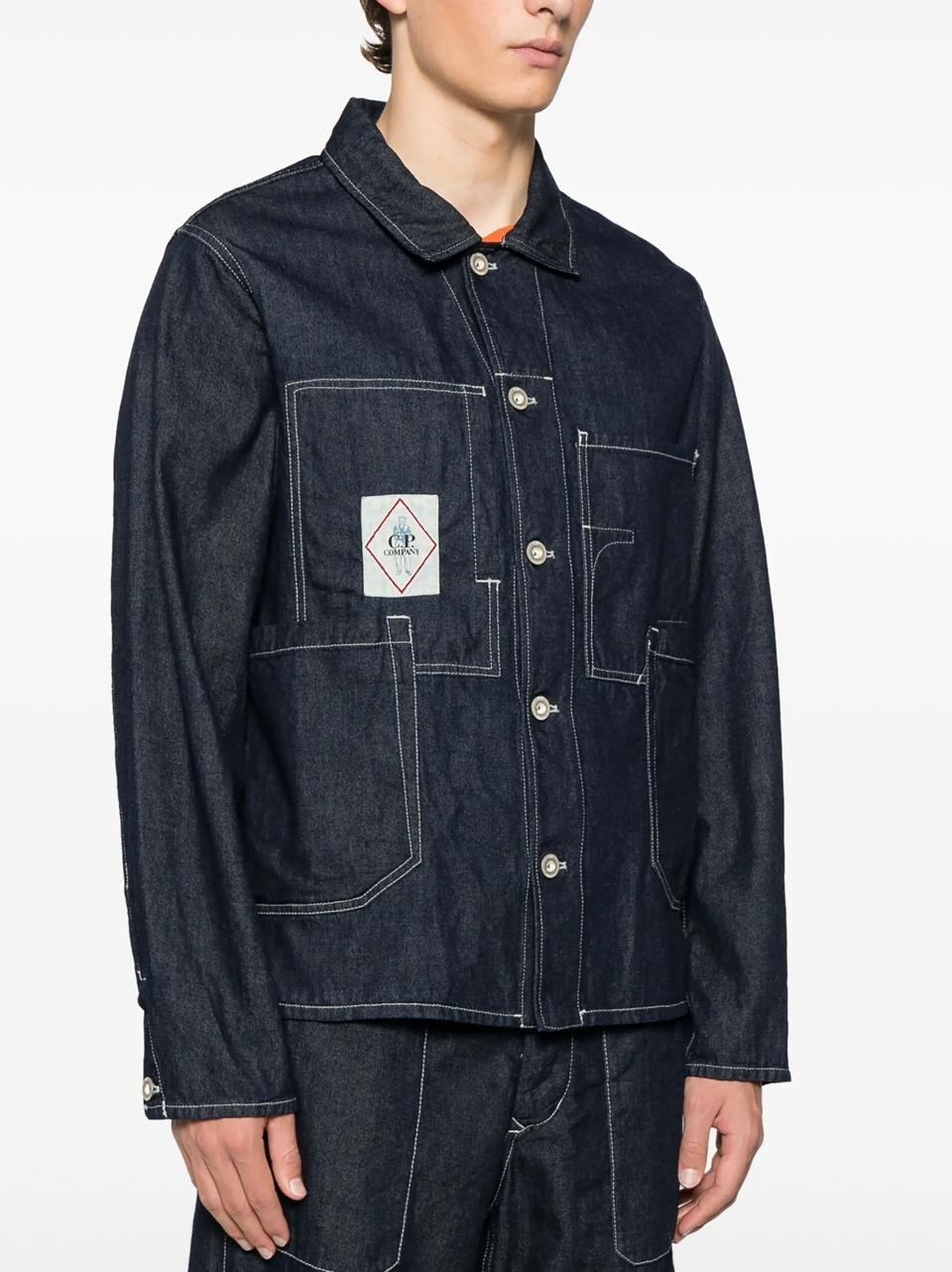 denimjacket 18CMOW156A\110295W DE C.P COMPANY