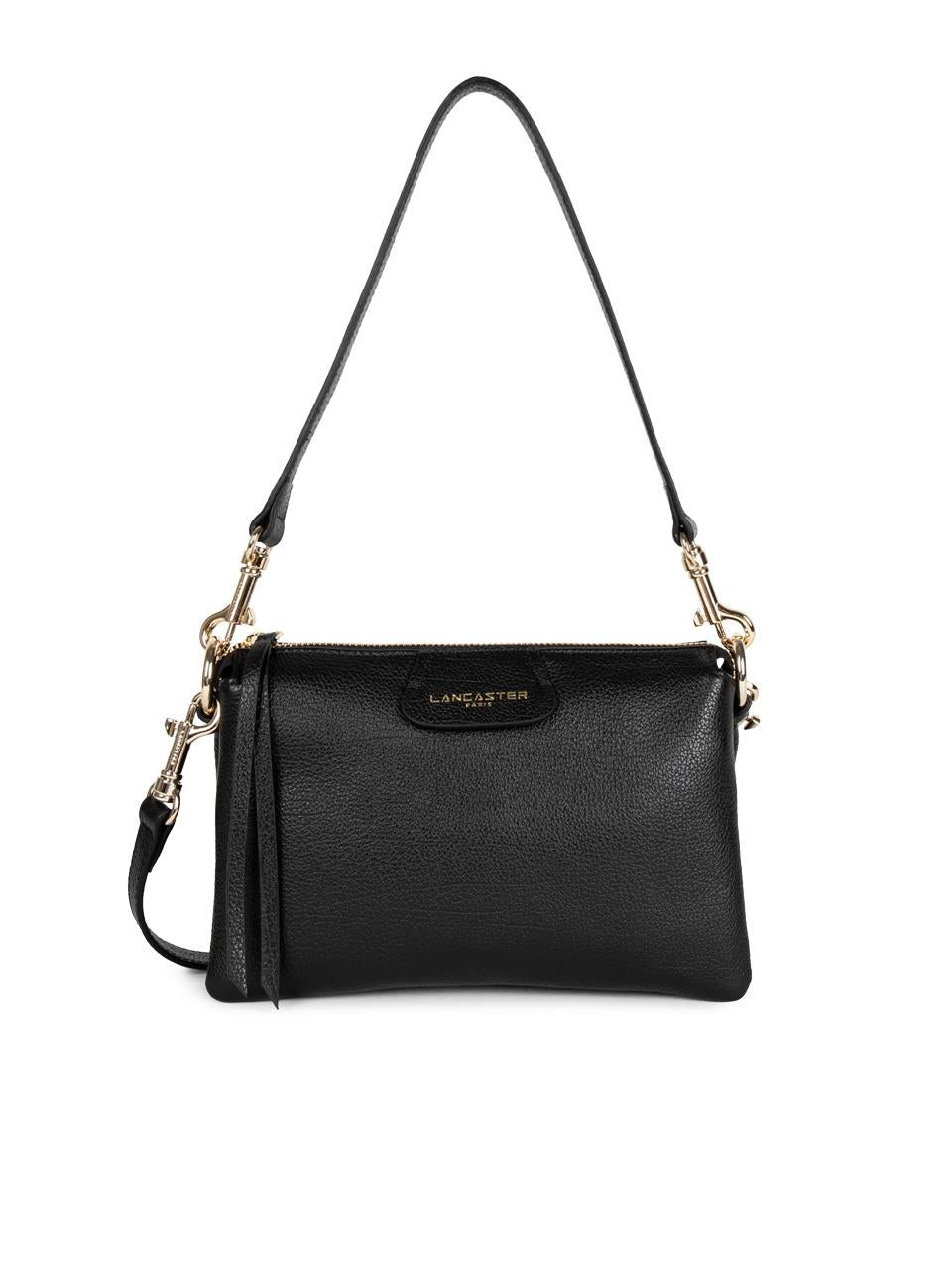 borsa 3 soffietti piccola 529-73 NERO LANCASTER