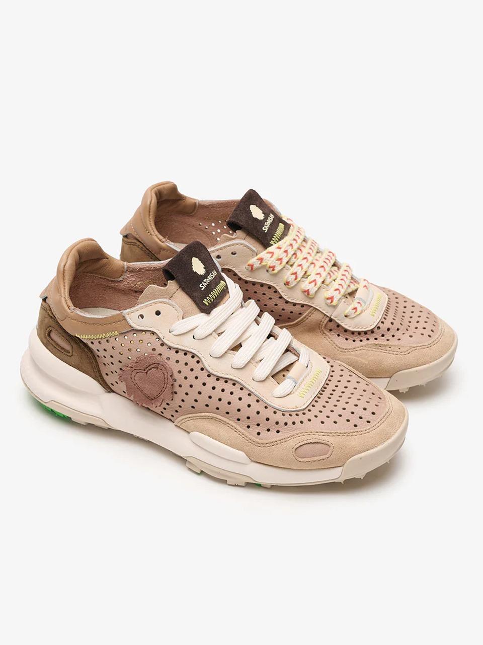 sneakers chacrona laser premium CHACRONA LASER PREMIUM CREAM PEACH SATORISAN