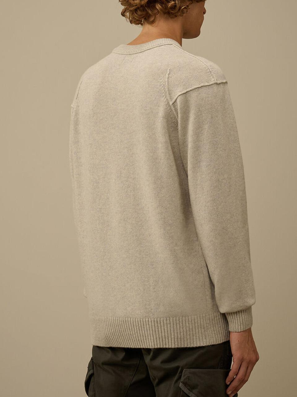 maglia lambswool KN707A 110149A GR M C.P COMPANY