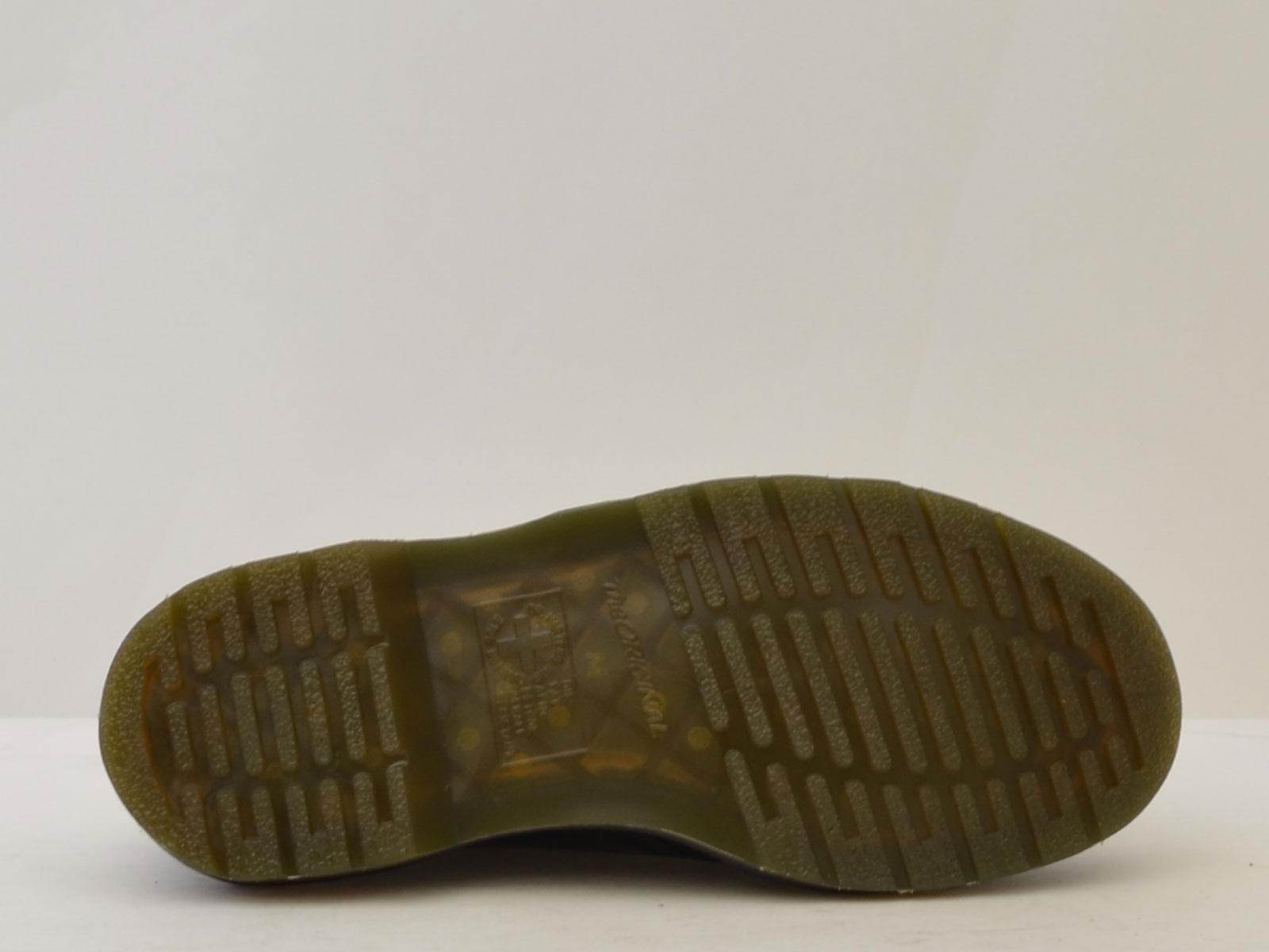 1461 derby 3 fori cucitura gialla smooth 1461 11838002SMOOTH BLACK Dr Martens