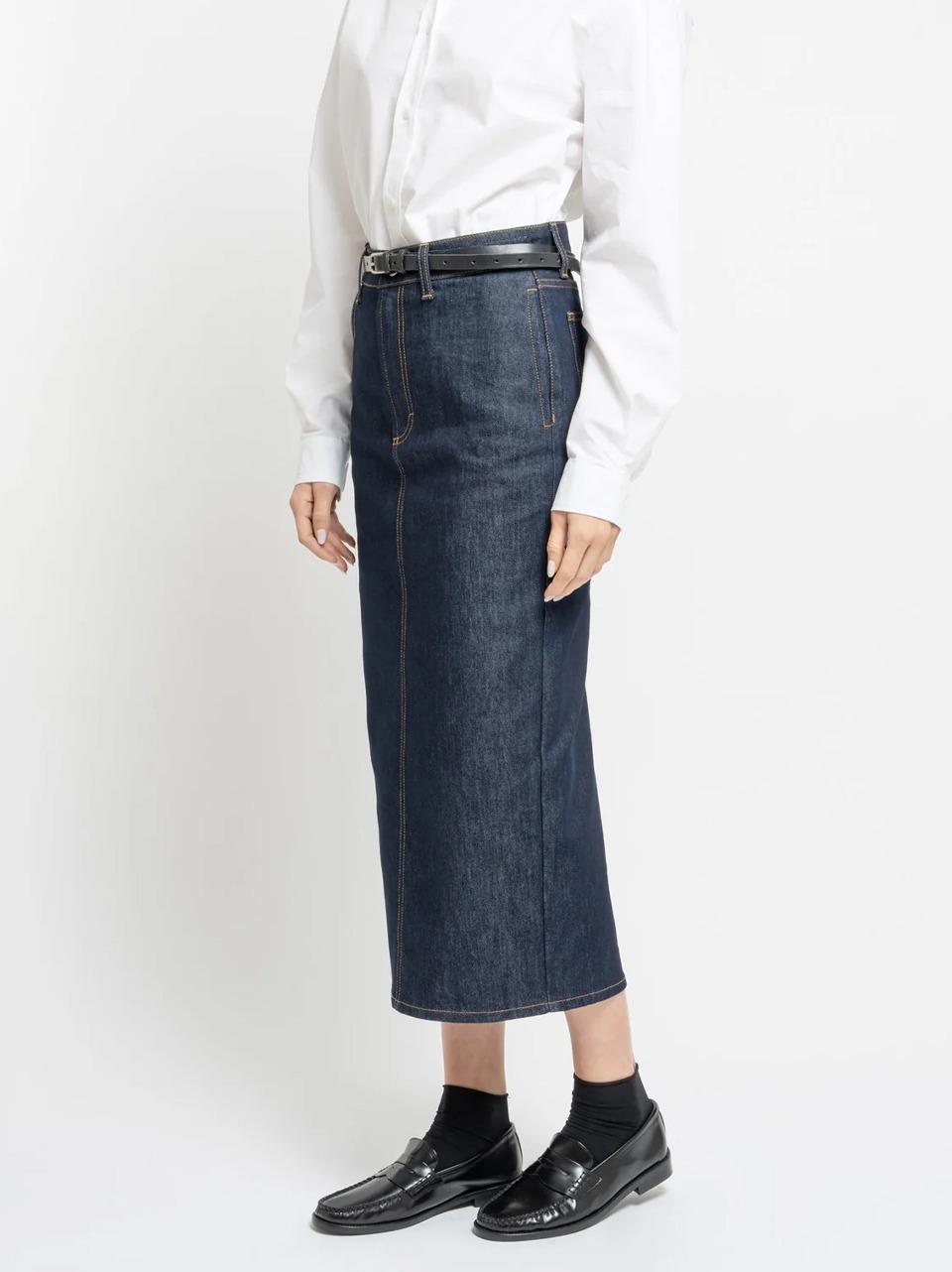 longuette denim BRAID DS DEPARTMENT FIVE