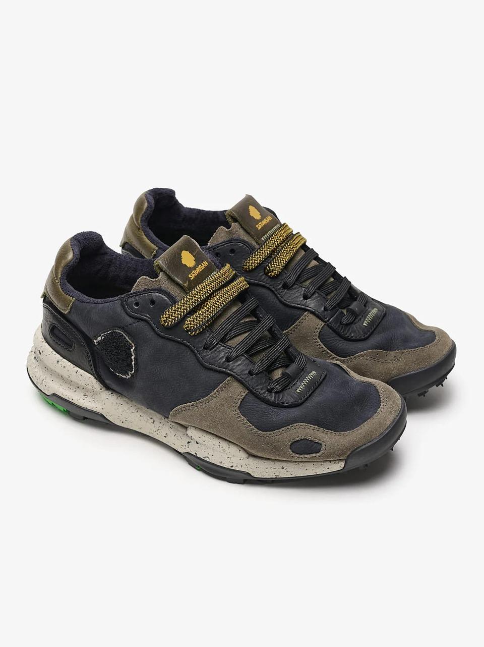 sneakers chacrona CHACRONA UOMO BLACK KAKY SATORISAN