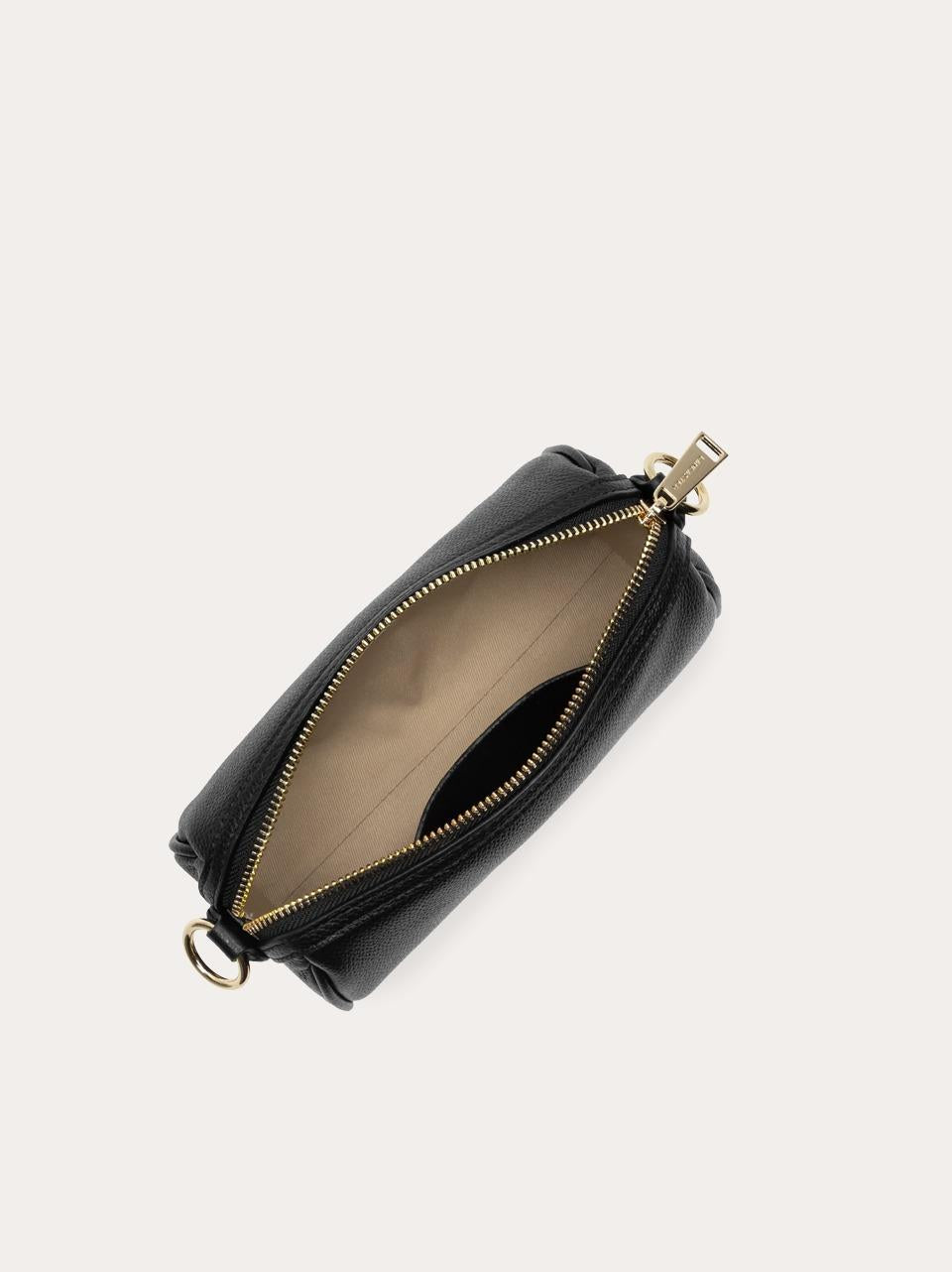 borsa spalla piccola zippata 547100 NERO LANCASTER