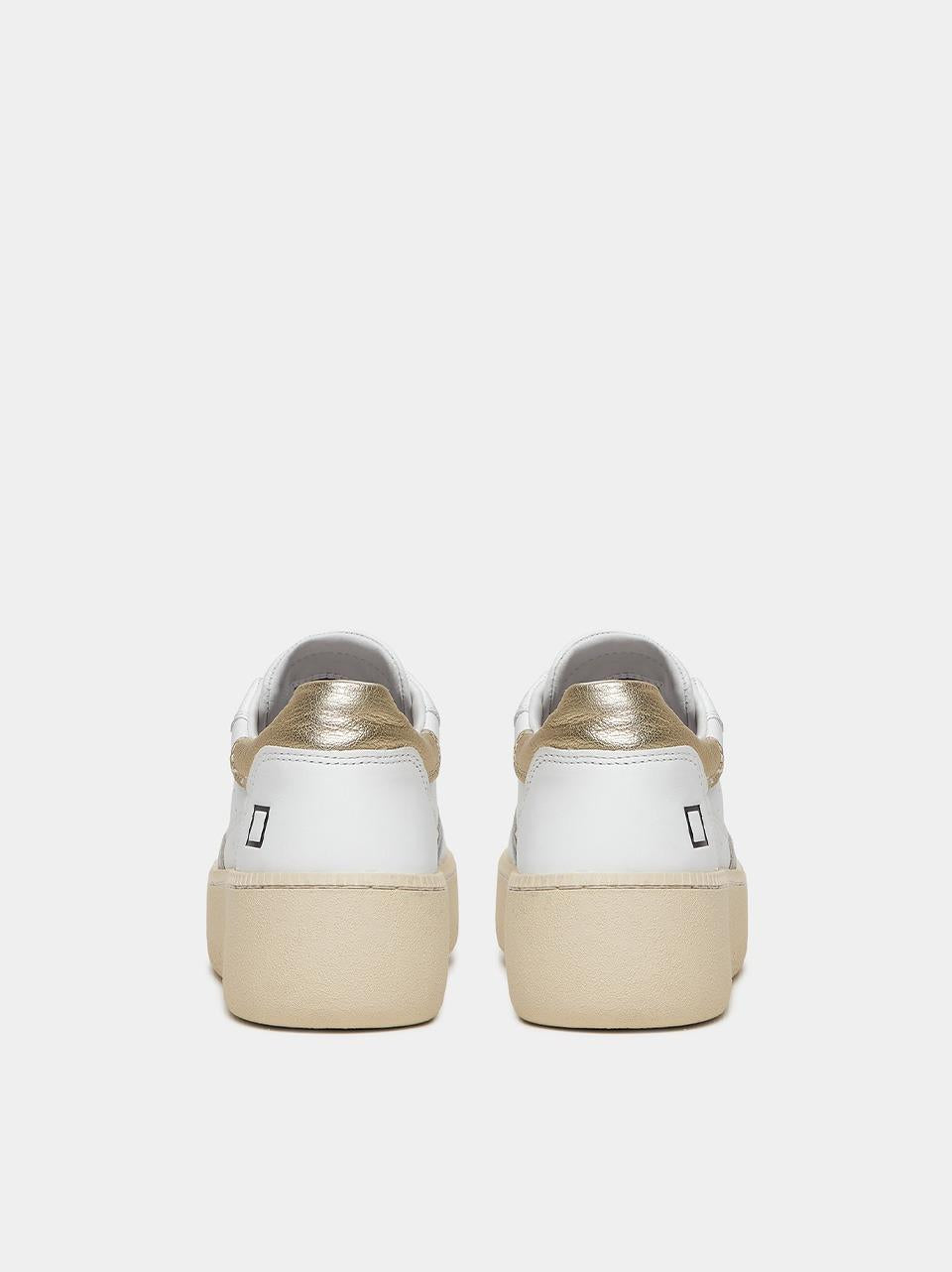 sneakers step W997-ST-CA-WM BIANCO\ORO D.A.T.E