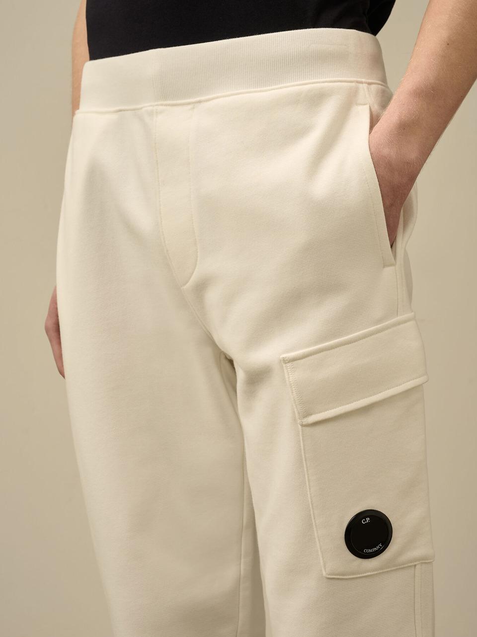 pantalone in felpa con tasca laterale 18CMSP017A005086W 103 C.P COMPANY