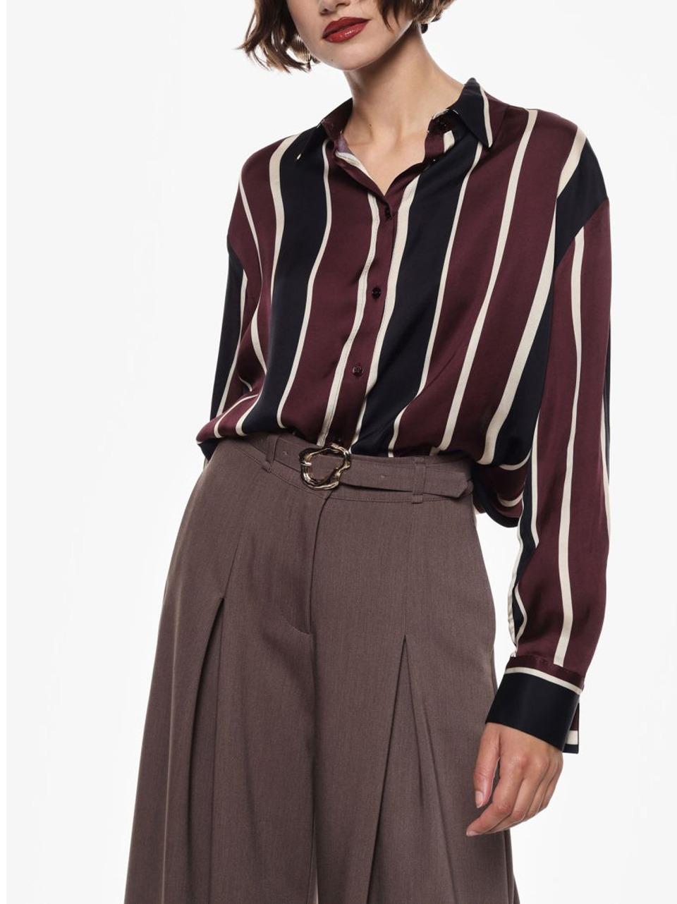 camicia riga CLP3KFA B SELECTED