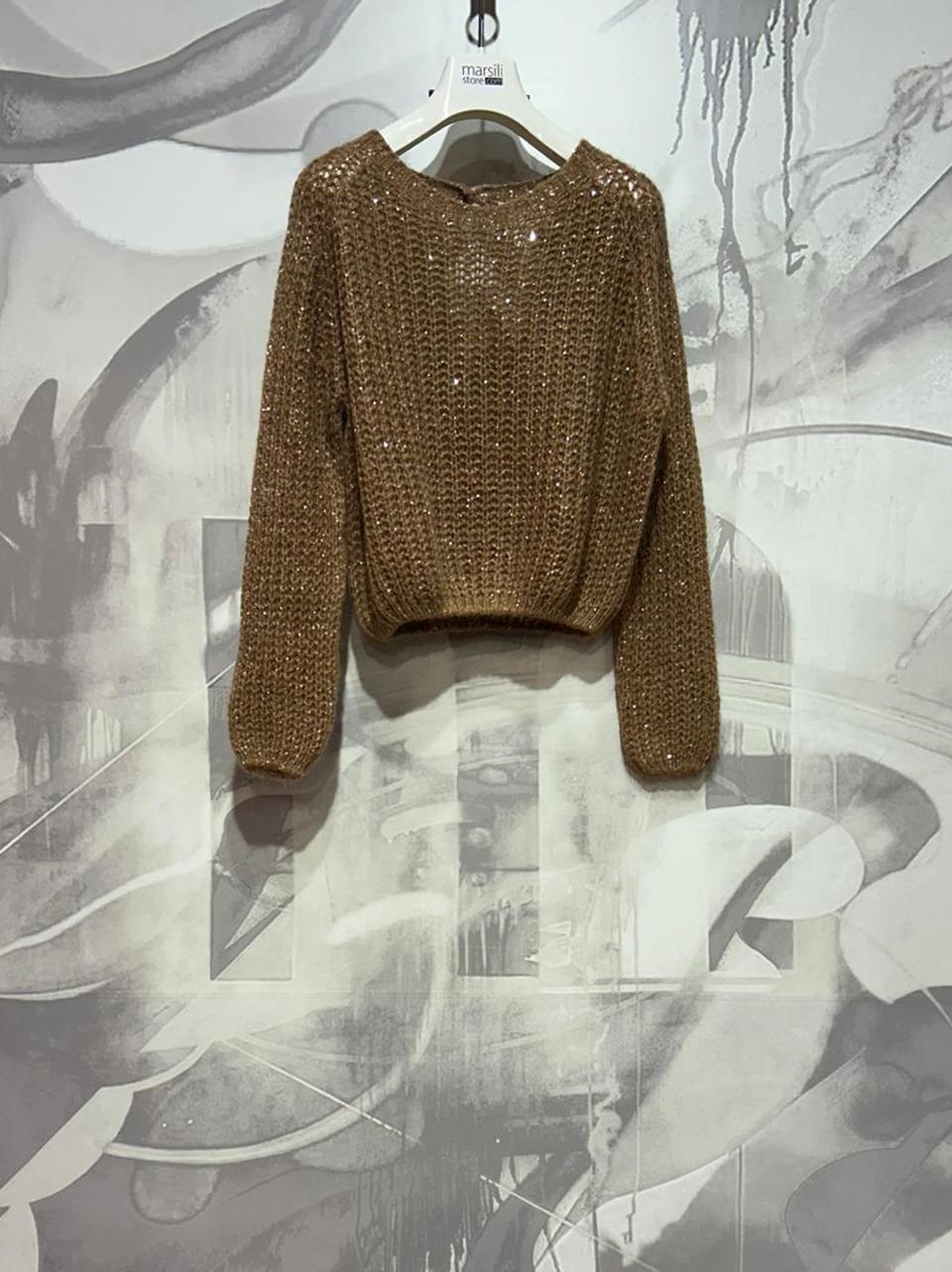 maglia con paillettes KT020 M KAOS