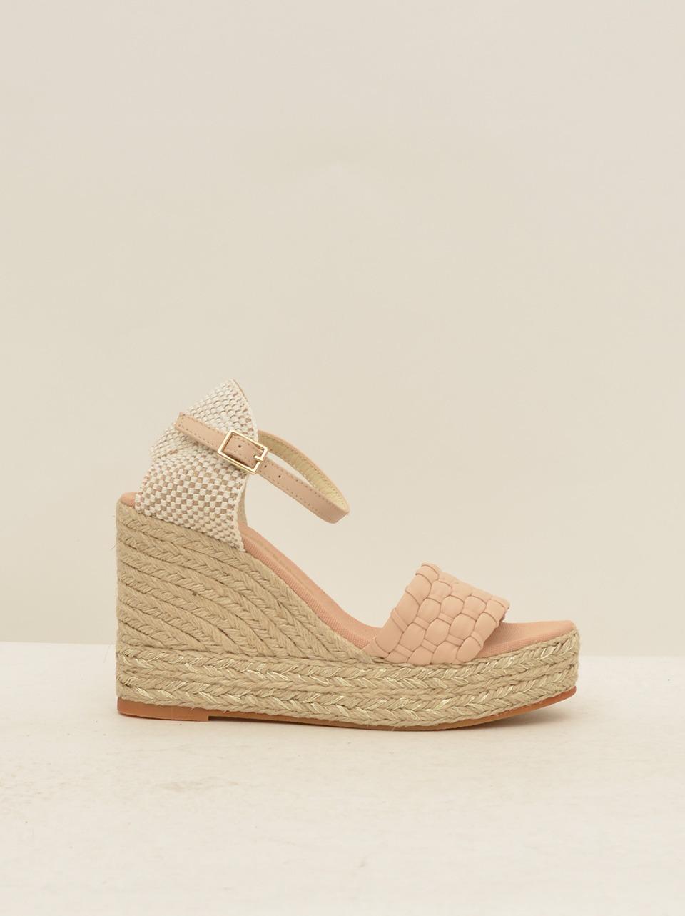 sandalo intrecciato ABE NAPA BEIGE ESPADRILLAS