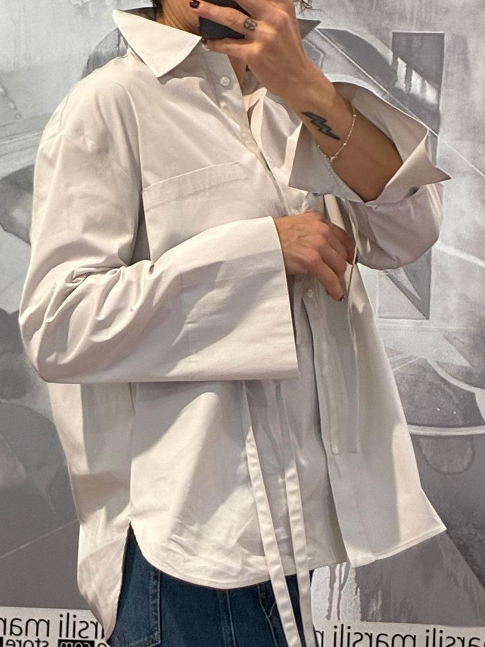 camicia over polsini F6K20 L LIviana conti