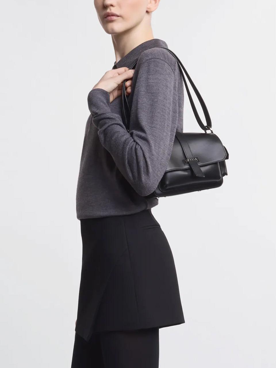 borsa flap bag KBW01RI0200TZPB999 NERO HOGAN
